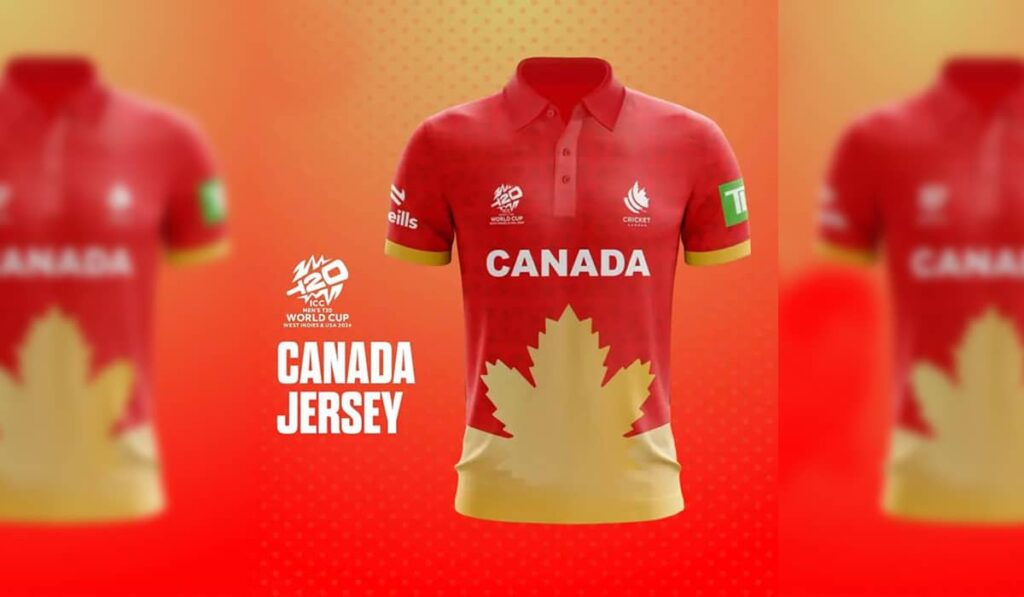 Canada T20 World Cup Jersey 2024