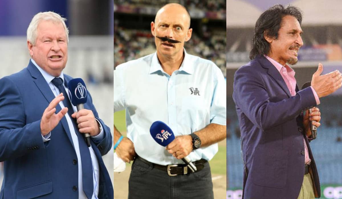 Ian Smith At Left Danny Morrison in the Middle and Ramiz Raja At the Right